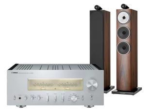 Yamaha A-S3200 (srebrny) + 703 S3 (mokka) - Zestawy stereo - miniaturka - grafika 1