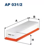 Filtry powietrza - Filtron Filtr powietrza AP031/2 AP031/2 - miniaturka - grafika 1