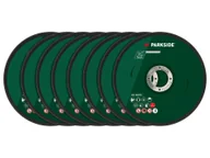 Tarcze do pił - PARKSIDE® Zestaw tarcz tnących do szlifierek kątowych (Tarcza do cięcia aluminium, 8 sztuk) - miniaturka - grafika 1
