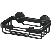 Akcesoria łazienkowe - Tesa Mydelniczka ALUXX Black - miniaturka - grafika 1