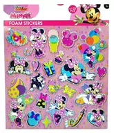 Szkolne artykuły papiernicze - Naklejki piankowe Disney Myszka Minnie Party 22 sztuki - miniaturka - grafika 1