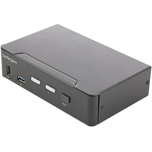 StarTech SV231HU34K6 przełącznik KVM Możliwości montowania w stelażu Czarny - Przełączniki KVM - miniaturka - grafika 1