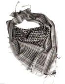 Apaszki i szaliki męskie - Mil-Tec 'SHEMAGH' 110x110 biało/czarna 12613000 - miniaturka - grafika 1