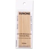 Akcesoria do paznokci - Sunone Patyczki drewniane do manicure 10szt - miniaturka - grafika 1