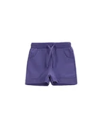 Spodenki damskie - Coccodrillo Szorty sportowe WC5120401VGC Fioletowy Regular Fit - miniaturka - grafika 1