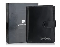Portfele - Skórzany portfel męski Pierre Cardin 326A RFID – elegancja i bezpieczeństwo - miniaturka - grafika 1