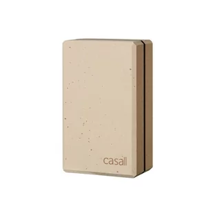 Klocek do jogi CASALL Yoga block bamboo brązowy - Klocki do jogi - miniaturka - grafika 1