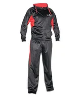 Koszulki męskie - Top Ten męski dres treningowy 7330-9190, czarno-czerwony, XL - miniaturka - grafika 1