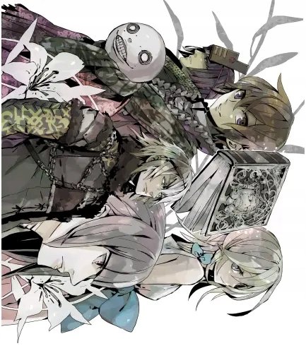 Plakat Anime Manga Nier nier_056 A2 (custom)