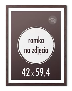 Ramka A2 42x59,4 ramki na zdjęcia 59,4x42 wenge - Ramki na zdjęcia - miniaturka - grafika 1