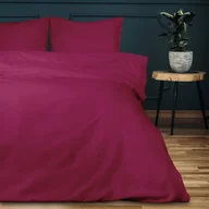 Pościel - Pościel satyna bawełniana JASNY FIOLET 040/140x200+1posz.70x80 POSATBAW/140X200+1P/JFIOLE - miniaturka - grafika 1