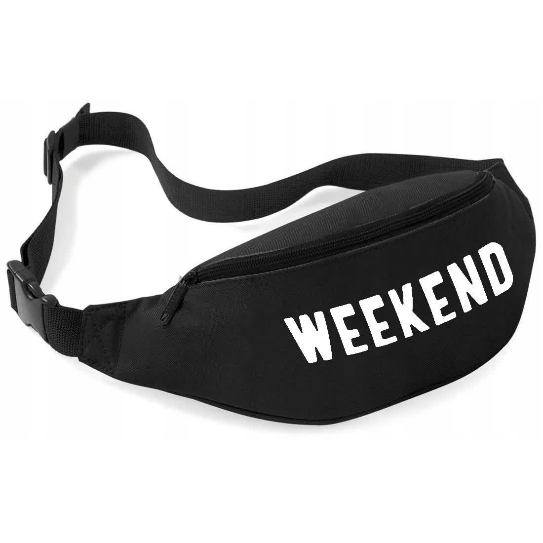 Nerka Saszetka WEEKEND Zabawne Czarny Wzory