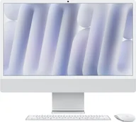 Zestawy komputerowe - Apple iMac24" Silver/M4-8C-CPU,8C-GPU/16GB/256GB SSD/NK-ID-Deutsch/MM2/1GB Ethernet Z1E2_284_DE_CTO - miniaturka - grafika 1