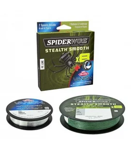 Plecionka Spiderwire 0.11mm 150M + Fc 0.30mm 50M - Żyłki wędkarskie - miniaturka - grafika 1