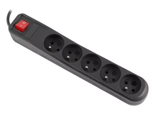 Armac Listwa zasilająca Armac ARC5 czarna 5m 5 gniazd A5/CZ/50 A5/CZ/50 - Zasilacze awaryjne UPS - miniaturka - grafika 1