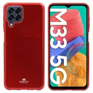 Etui i futerały do telefonów - Etui do Samsung Galaxy M33 5G Mercury JELLY czerwo Pokrowiec Case Obudowa ochronna - miniaturka - grafika 1