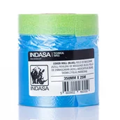 Folie i taśmy malarskie - Indasa Folia Malarska Z Taśmą Maskująca 35Cm X 25M - miniaturka - grafika 1