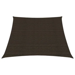 vidaXL Żagiel przeciwsłoneczny, 160 g/m, brązowy, 3/4x3 m, HDPE vidaXL - Parasole ogrodowe - miniaturka - grafika 1