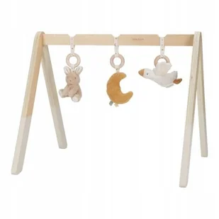 Little Dutch Drewniany Pałąk interaktywny Newborn Naturals - Maty edukacyjne - miniaturka - grafika 1