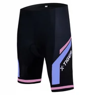 Spodenki rowerowe - Spodenki Rowerowe Damskie X-Tiger Przewiewne Wygoda Komfortowe Wkładka 5XL - miniaturka - grafika 1