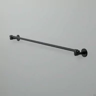 Wieszaki łazienkowe - Wieszak na ręczniki Cast Large 850 mm Welders Black Czarny - miniaturka - grafika 1