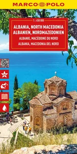 Albania, Macedonia Północna 1:450 000 - Mapy i plansze edukacyjne - miniaturka - grafika 1
