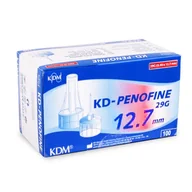 Meble i wyposażenie gabinetów medycznych - Igły do penów insulinowych 29G 12,7mm x 0,33mm KDM KD-Penofine 100szt - miniaturka - grafika 1