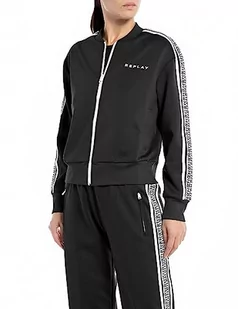 Replay Bluza damska, 098 BLACK, XS - Bluzy damskie - miniaturka - grafika 1