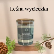 Świece - Leśna wycieczka Świeca sojowa z drew. zamknięciem 250 ml - miniaturka - grafika 1