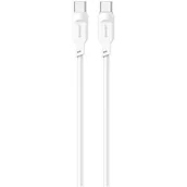 Kable - USAMS Kabel USB-C na USB-C PD Fast Charging 1,2m 100W Lithe Series biały/white SJ567USB02 (US-SJ567) - miniaturka - grafika 1