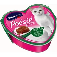 Mokra karma dla kotów - Vitakraft POESIE GALARETKA dziczyzna/żurawina/kot - miniaturka - grafika 1