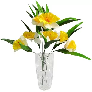 ŻONKILE BUKIET ŻONKILI GĘSTY DUŻY SZTUCZNE KWIATY - Sztuczne kwiaty - miniaturka - grafika 1