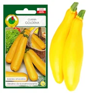 Nasiona i cebule - CUKINIA GOLDENA DO KONSERWOWANIA NASIONA BEZ GMO - miniaturka - grafika 1