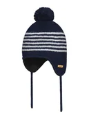 Czapeczki dla niemowląt - Barts Czapka "Rylie" w kolorze granatowo-białym - miniaturka - grafika 1