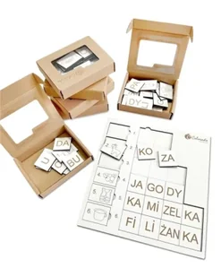 Pakiet: Krzyżówka obrazkowo-sylabowa 6szt - Colorado - Pomoce naukowe - miniaturka - grafika 1