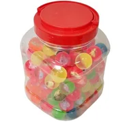 Piłki dla dzieci - Piłka kauczukowa ze zwierzakiem 25mm Merkpol - miniaturka - grafika 1