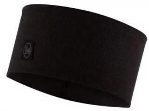 Buff, Opaska Merino wide headband, Black, Unisex, 129441.999.10.00 - Ozdoby do włosów - miniaturka - grafika 1