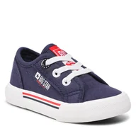 Trampki damskie - Big Star Tenisówki JJ374168 Navy - miniaturka - grafika 1