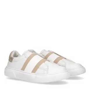 Buty Tommy Hilfiger damskie W T3A4-32155-1383X048 (kolor Biały. Złoty, rozmiar 36) - Buty sportowe damskie - miniaturka - grafika 2