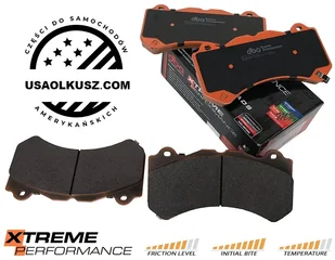 Klocki hamulcowe przednie DBA Xtreme Performance Chevrolet Corvette C7 2015-2019 - Klocki hamulcowe - miniaturka - grafika 2