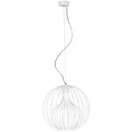 Lampy sufitowe - Kaja Tizi D40 lampa wisząca 1-punktowa biała K-03405 - miniaturka - grafika 1