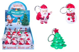 Breloki Bożonarodzeniowe Światło/Dźwiek - Breloki - miniaturka - grafika 1