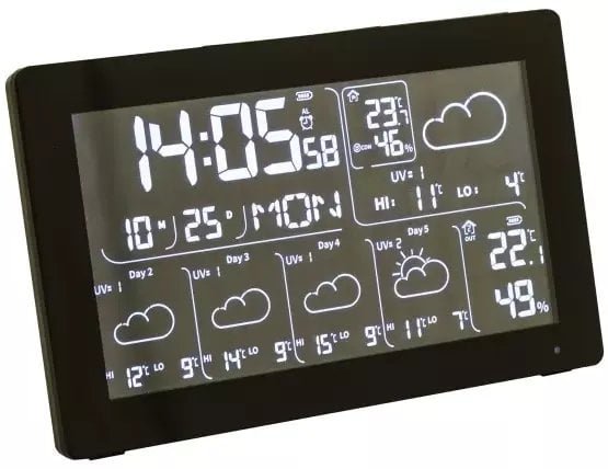 Falk VENTUS vejrstation med 5 dages vejrudsigt, wifi W225