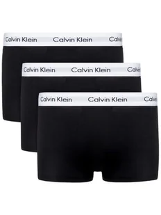Calvin Klein Bokserki Męskie 3-Pak Czarne TRUNKI, Rozmiar M - Majtki męskie - miniaturka - grafika 1