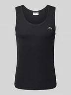 Koszulki męskie - Top o kroju slim fit z czystej bawełny - miniaturka - grafika 1
