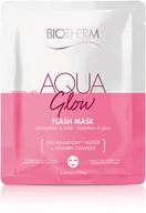 Maseczki do twarzy - Biotherm Aqua Super Mask Glow (1pcs) - miniaturka - grafika 1
