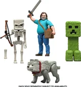 Figurki dla dzieci - Mattel Minecraft filmo figūrėlė JFR44 - miniaturka - grafika 1