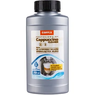 Płyn do czyszczenia systemu mlecznego COFFIX Cappuccino Cleaner - 250 ml - Akcesoria i części do ekspresów do kawy - miniaturka - grafika 1