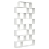 Półki do salonu - Regał Wiszący Biały Lub Stojący M1-C90 - miniaturka - grafika 1
