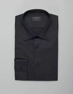 koszula simeria 00427 długi rękaw grafit slim fit - Koszule męskie - miniaturka - grafika 1